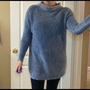 BY TOGETHER Comfy Boutique Sweater Tunic, Blue